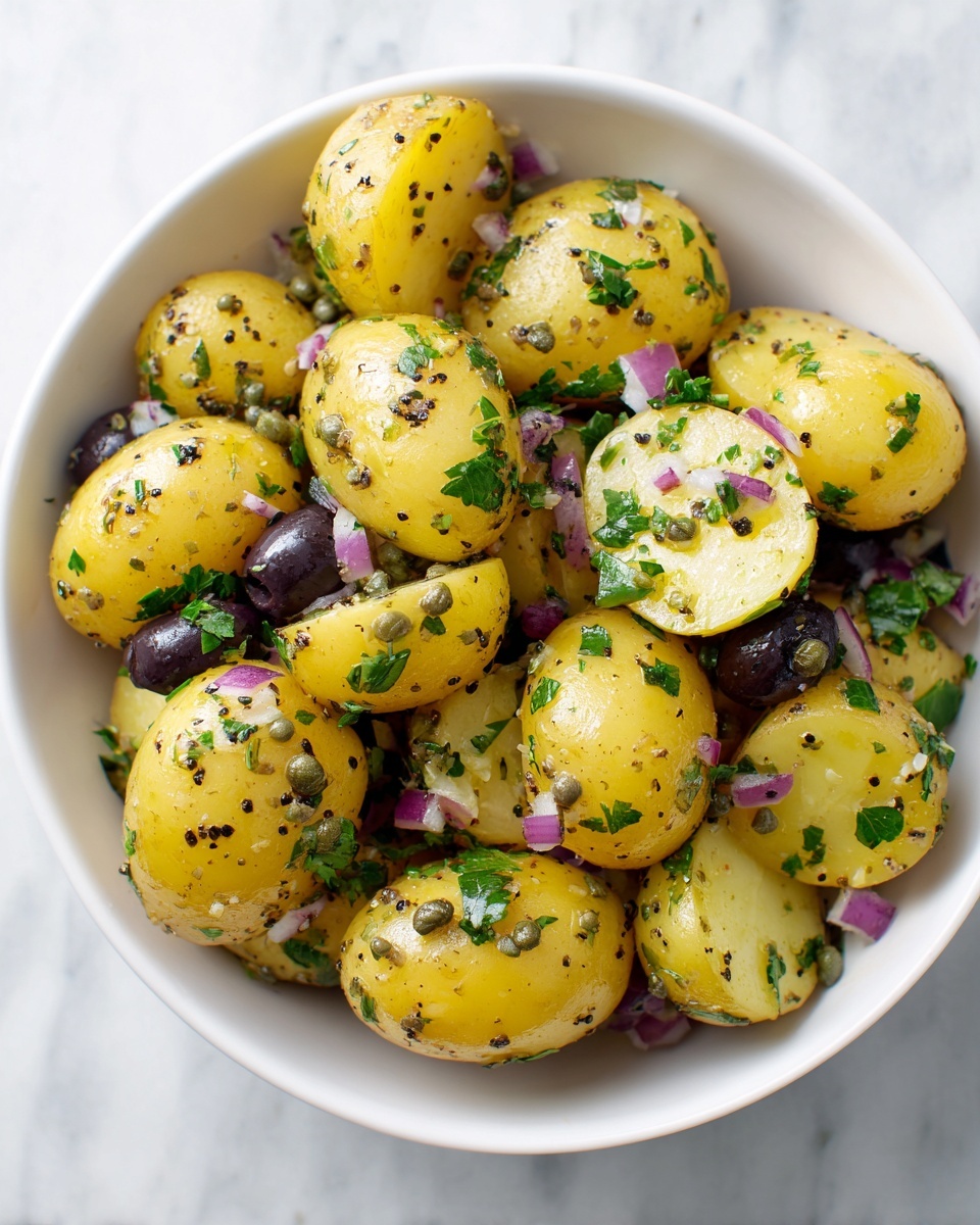 Mediterranean Potato Salad Recipe - Recipe Image