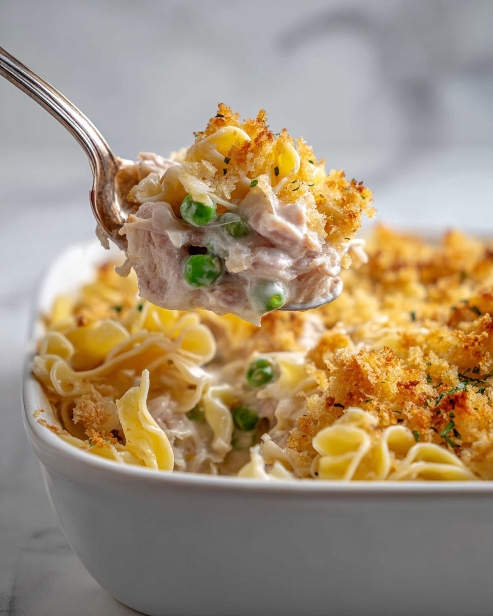Creamy Chicken Noodle Casserole Recipe - Recipe Image