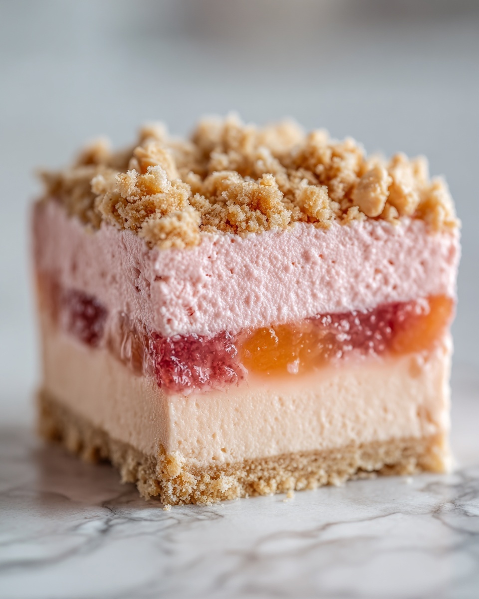 Rhubarb Magic Bars Recipe - Recipe Image