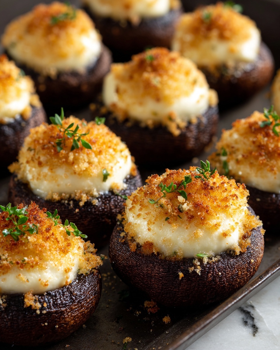 Stuffed Mushrooms Recipe - Recipe Image