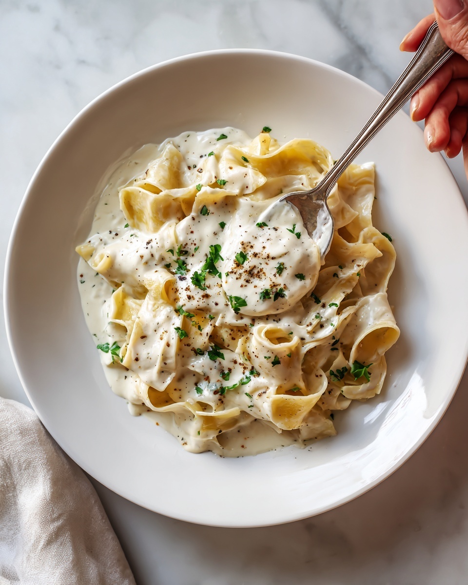 Easy Homemade Alfredo Sauce Recipe - Recipe Image
