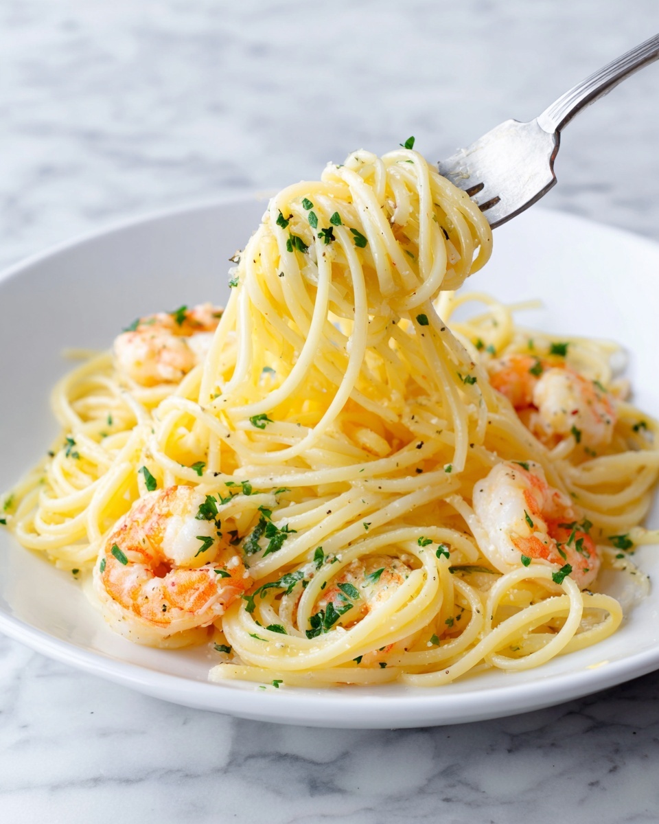 Shrimp Scampi with Pasta Recipe - Recipe Image