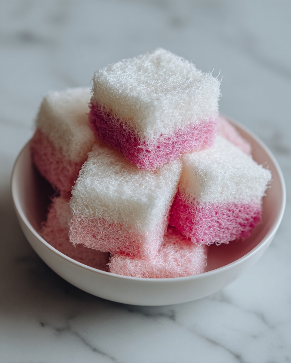 Coconut Ice Squares Recipe - Recipe Image