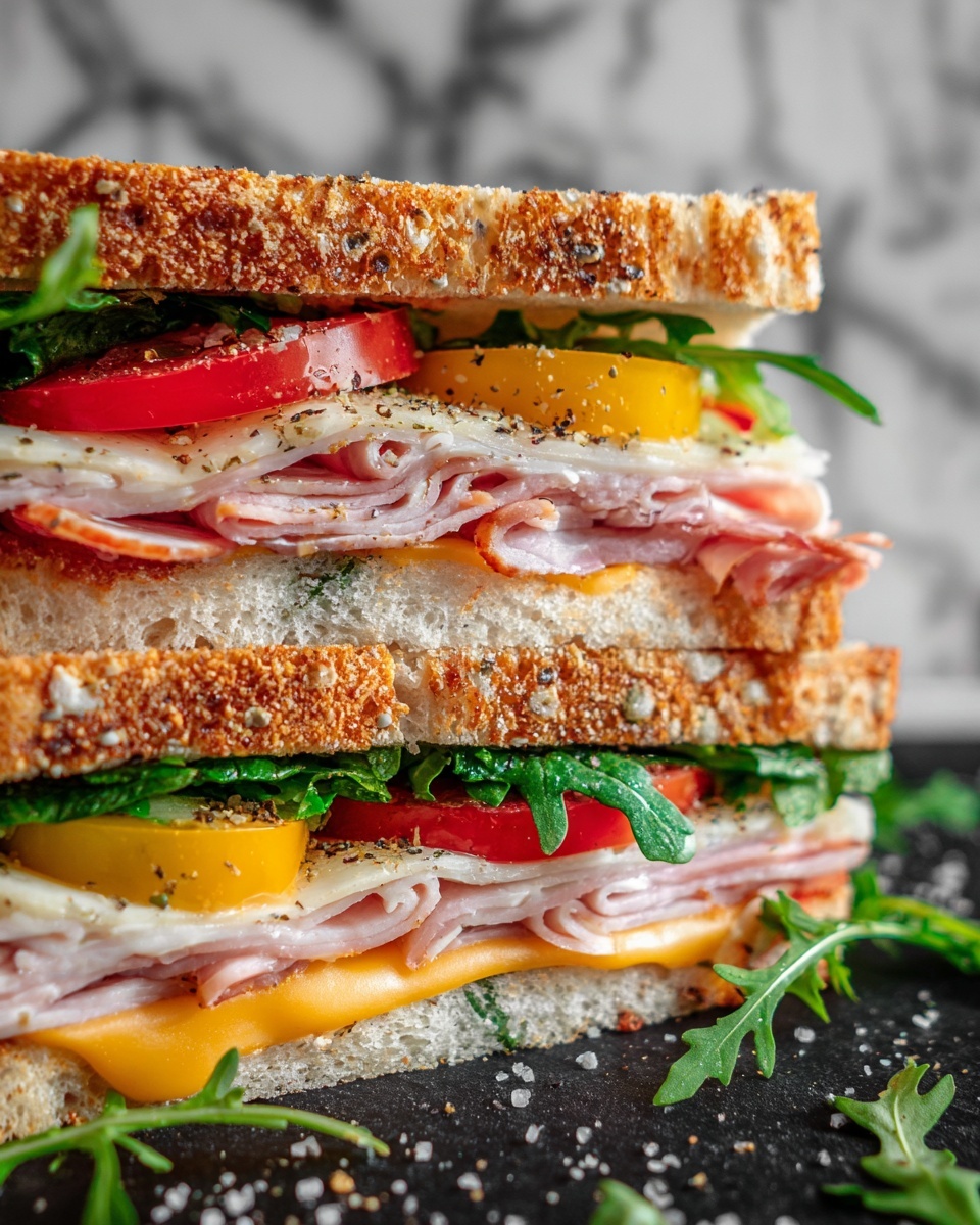 Toasted Italian Sandwich Recipe - Recipe Image