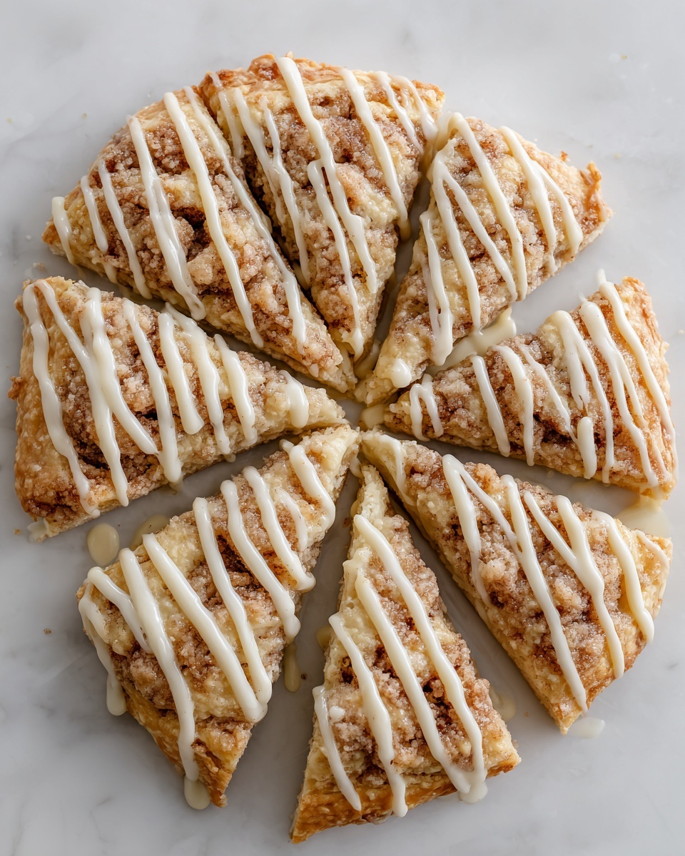 Cinnamon-Sugar Pizza Made with Crescent Rolls Recipe - Recipe Image