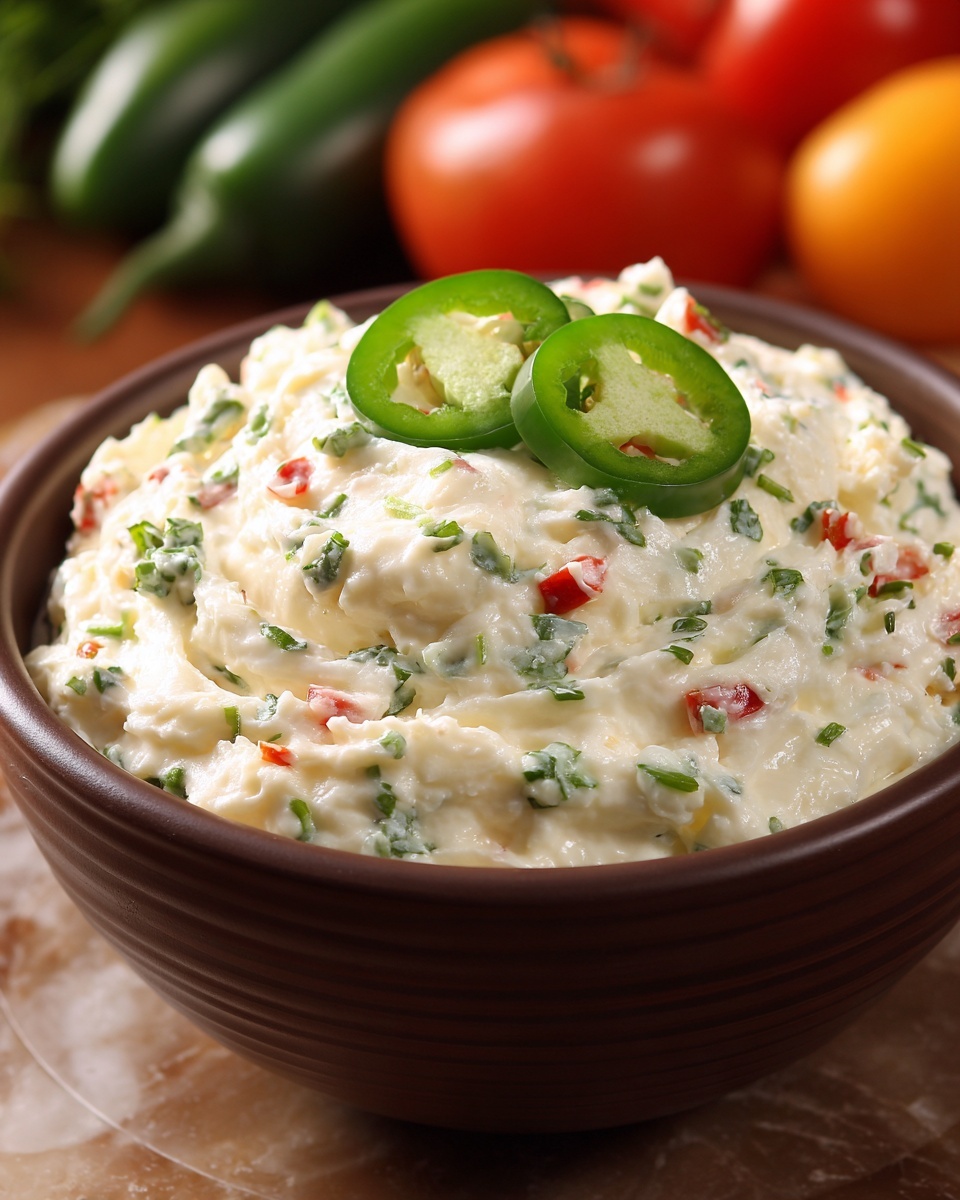 Cowboy Pickled Jalapeño Cream Cheese Spread Recipe - Recipe Image