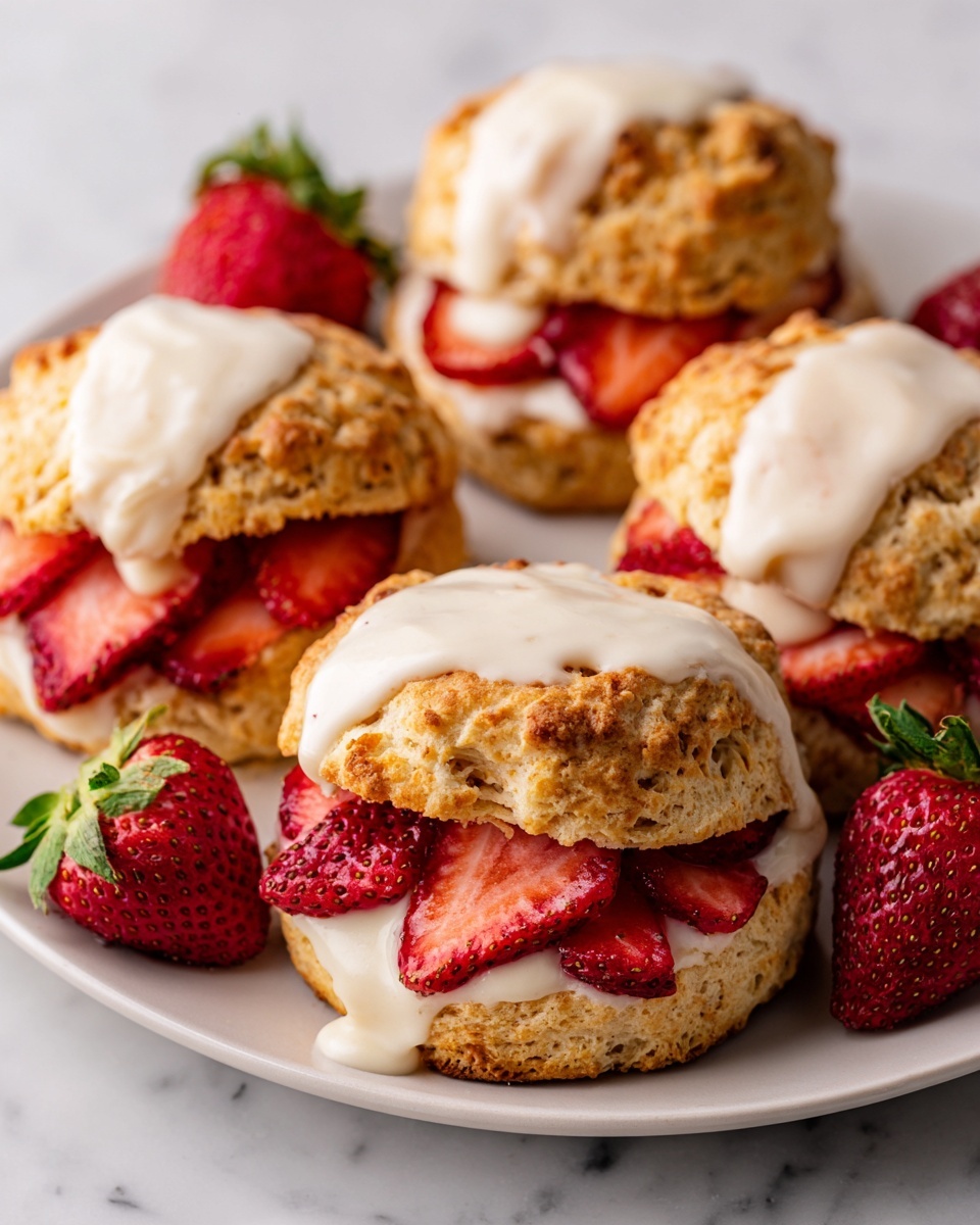Strawberry Scones Recipe - Recipe Image