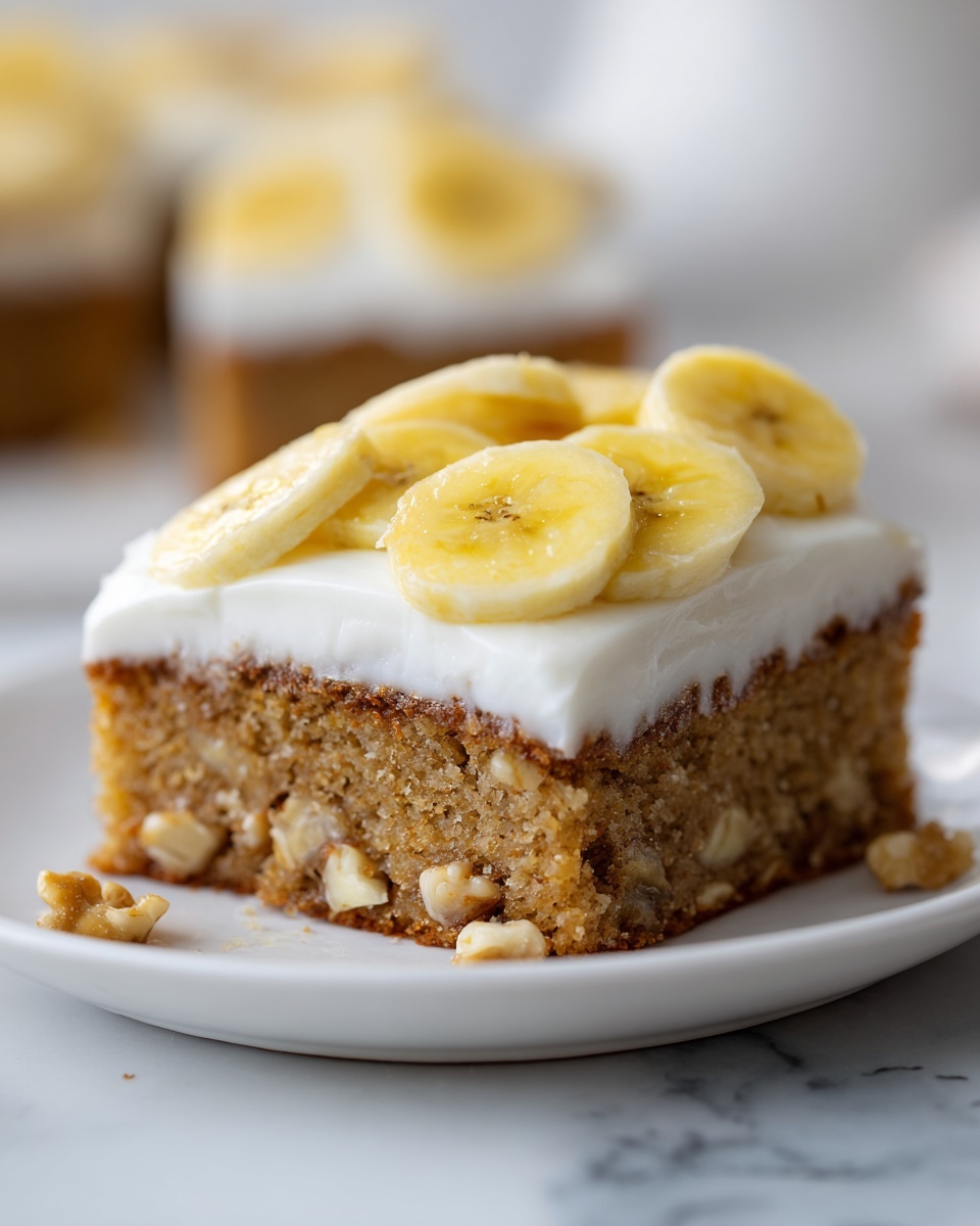 Amazing Banana Bread Cake with Cream Cheese Frosting Recipe - Recipe Image