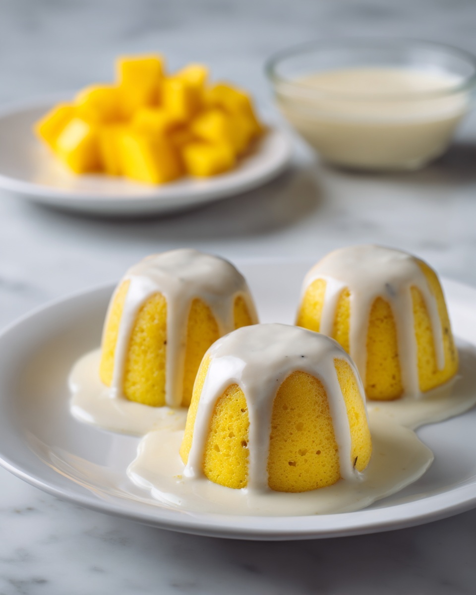 Easy Simple Mango Pudding Recipe - Recipe Image