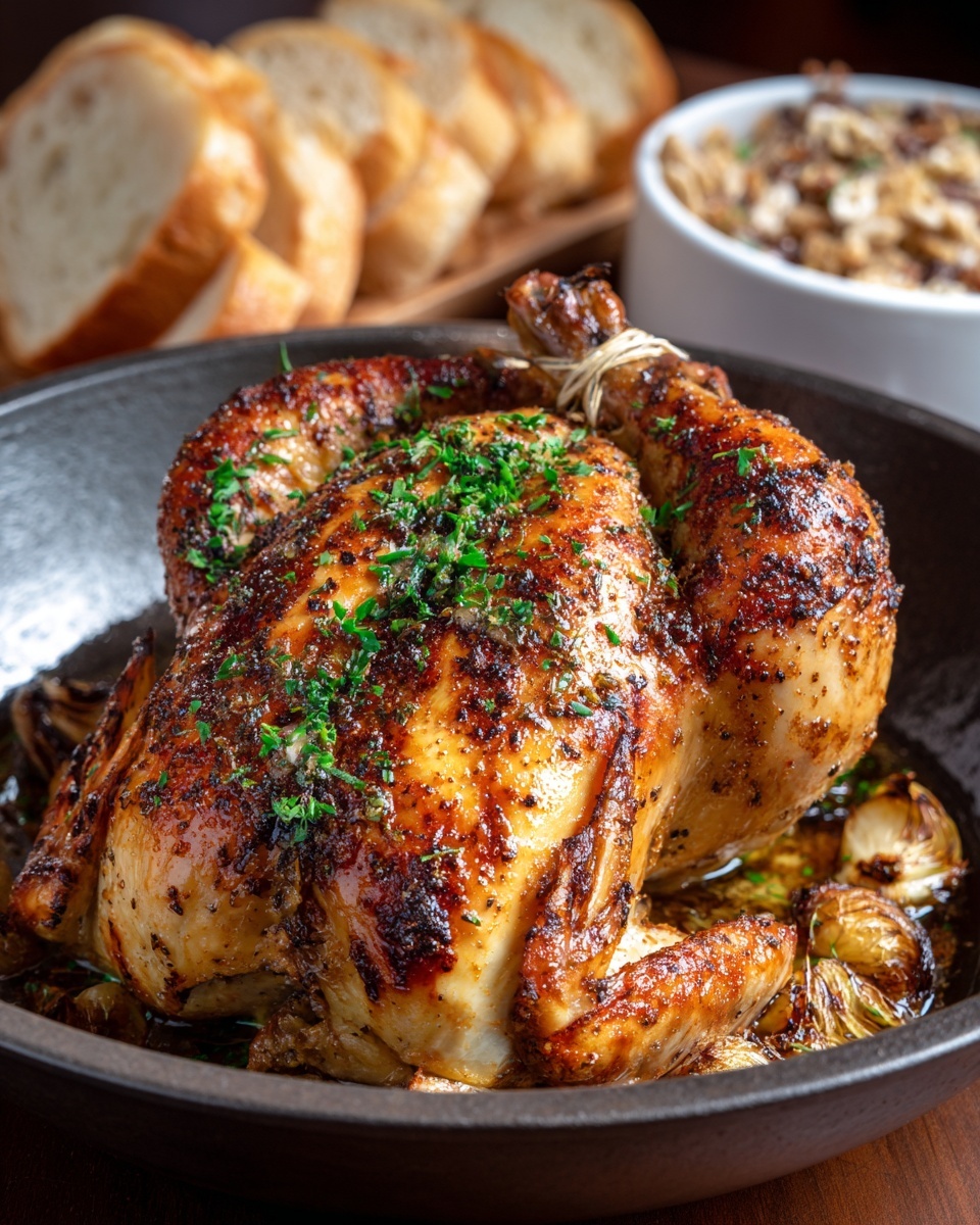 Roasted Herb Butter Turkey Recipe - Recipe Image