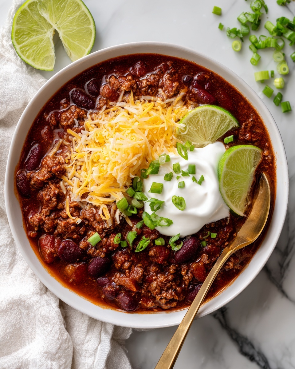 Sweet Italian Sausage Chili Recipe - Recipe Image