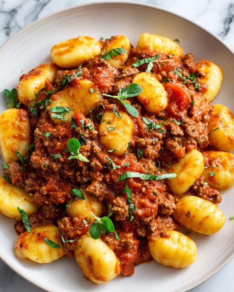 Gnocchi Bolognese Recipe