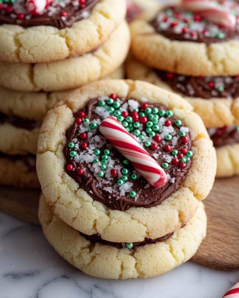 Candy Cane Kiss Cookies Recipe