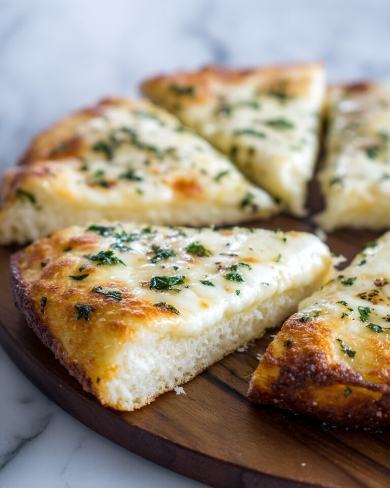 Air Fryer Cheesy Tortilla Garlic Bread Recipe