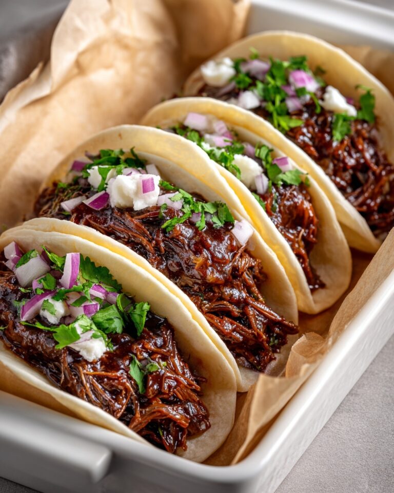 Slow Cooker BBQ Beef Brisket Tacos Recipe