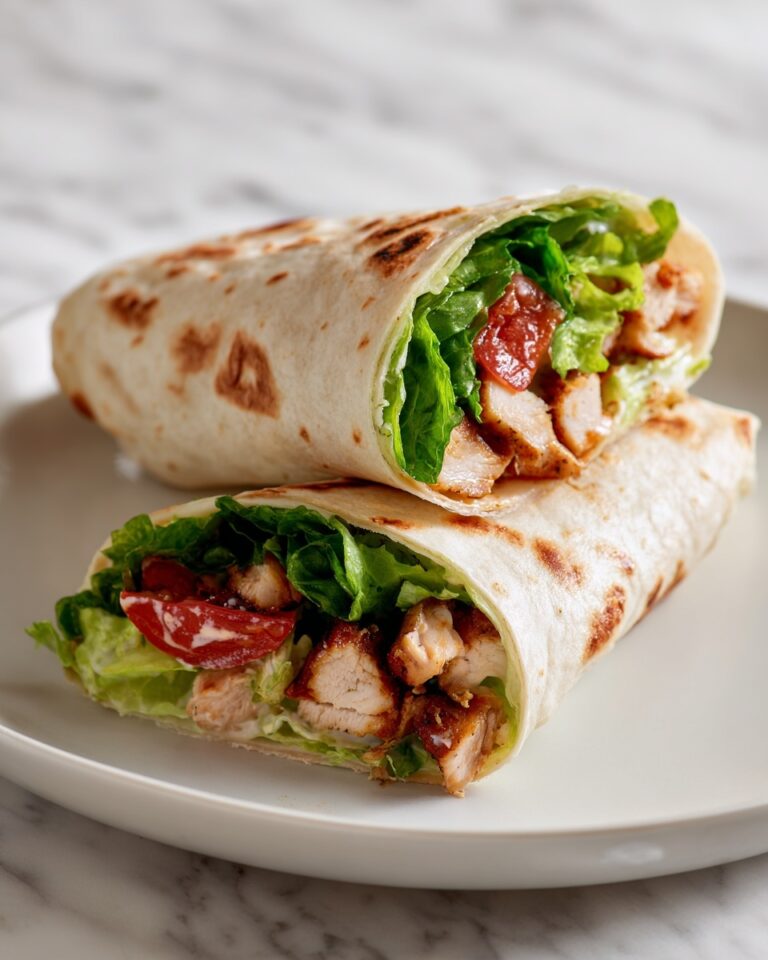 Chicken Caesar Wrap Recipe