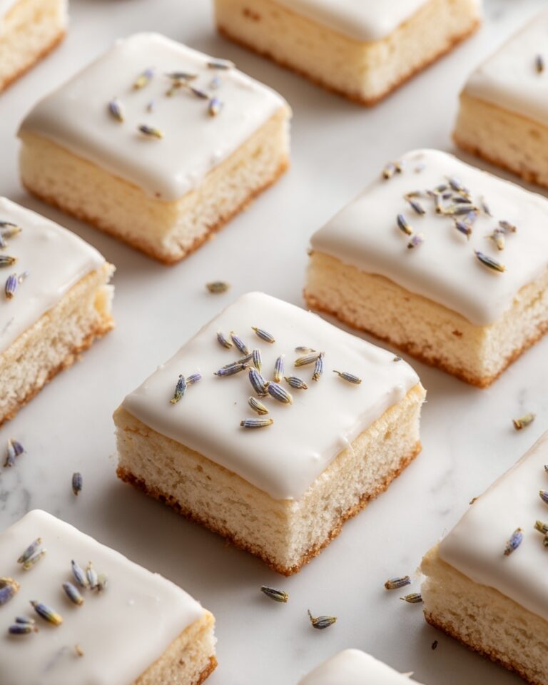 Iced Lemon Lavender Shortbread Cookies Recipe