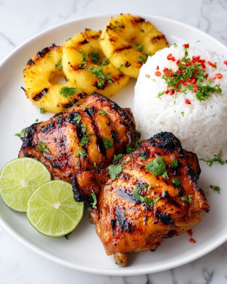 Grilled Aloha Chicken and Pineapple Recipe