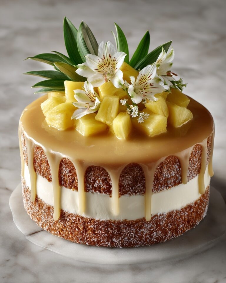 Juicy Pineapple Heaven Cake Recipe