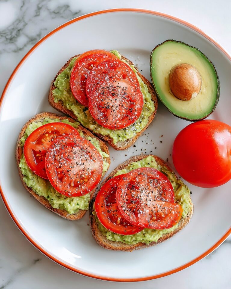 Tomato Avocado Melt Recipe