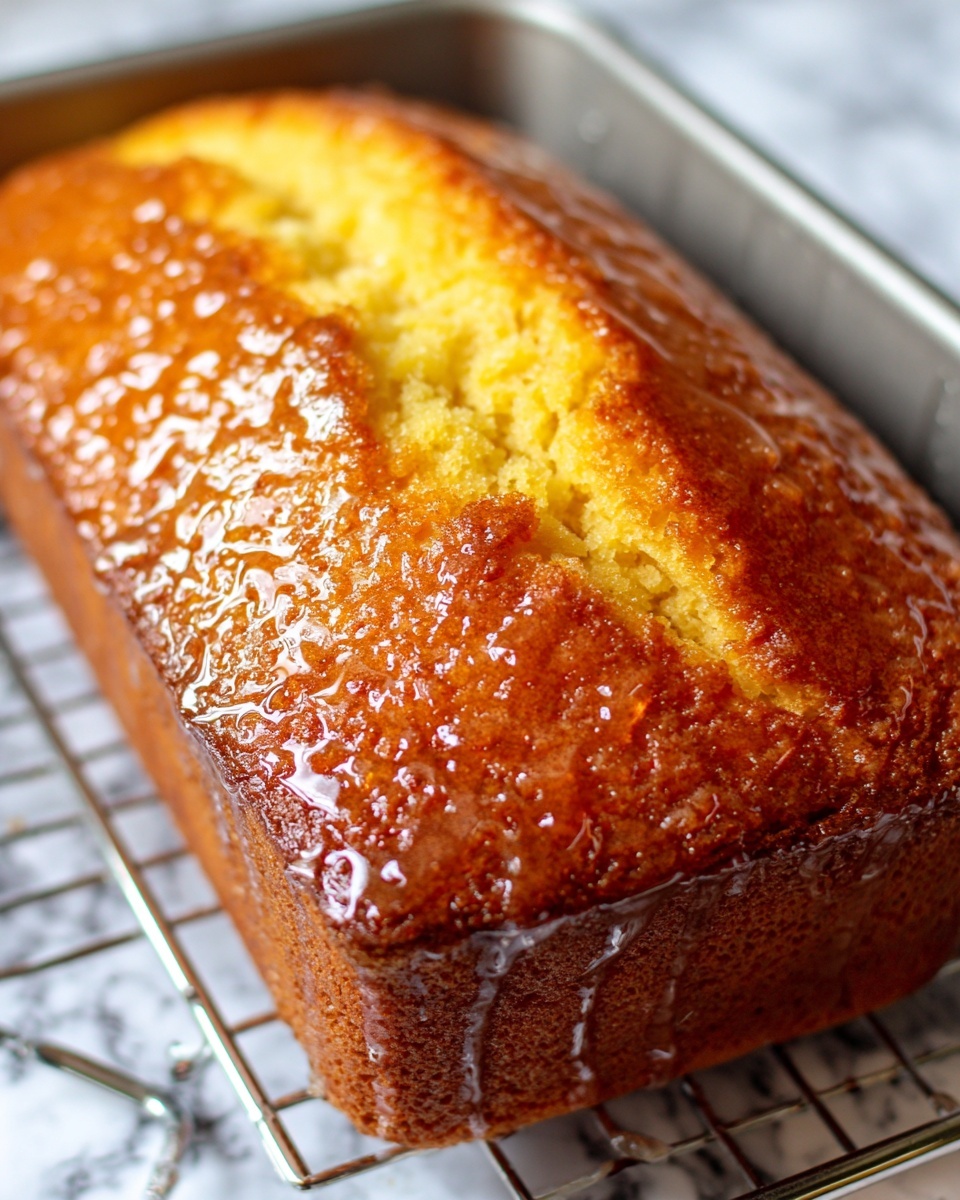 Lemon Cake with Zesty Lemon Glaze Recipe - Recipe Image