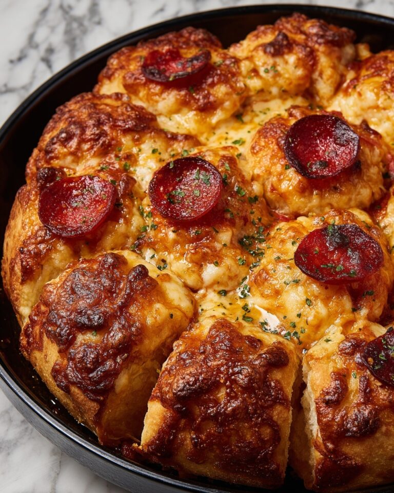 Pepperoni Pizza Monkey Bread Recipe