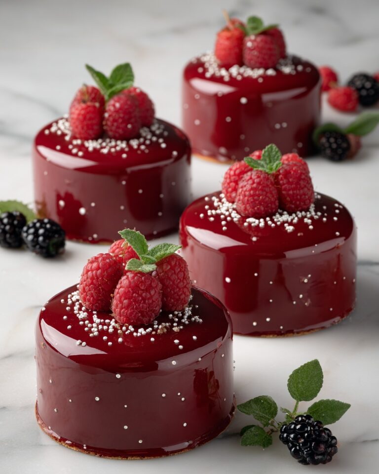 Chocolate-Enrobed Berry Gelée Delights Recipe
