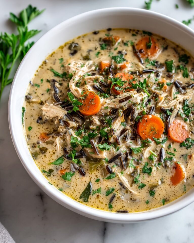 Healthy Chicken Wild Rice Soup Recipe