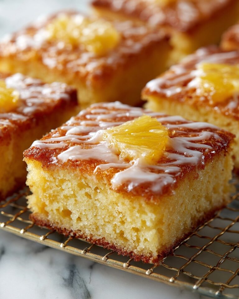 Pineapple Condensed Milk Cake Recipe