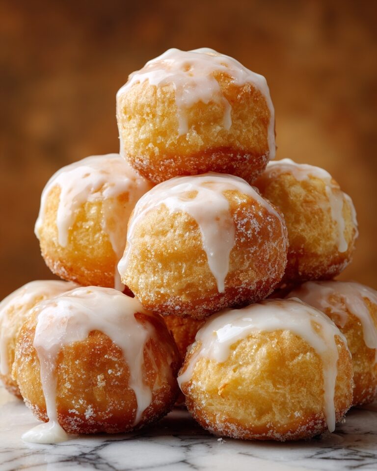 Cinnamon-Glazed Apple Fritter Bites Recipe