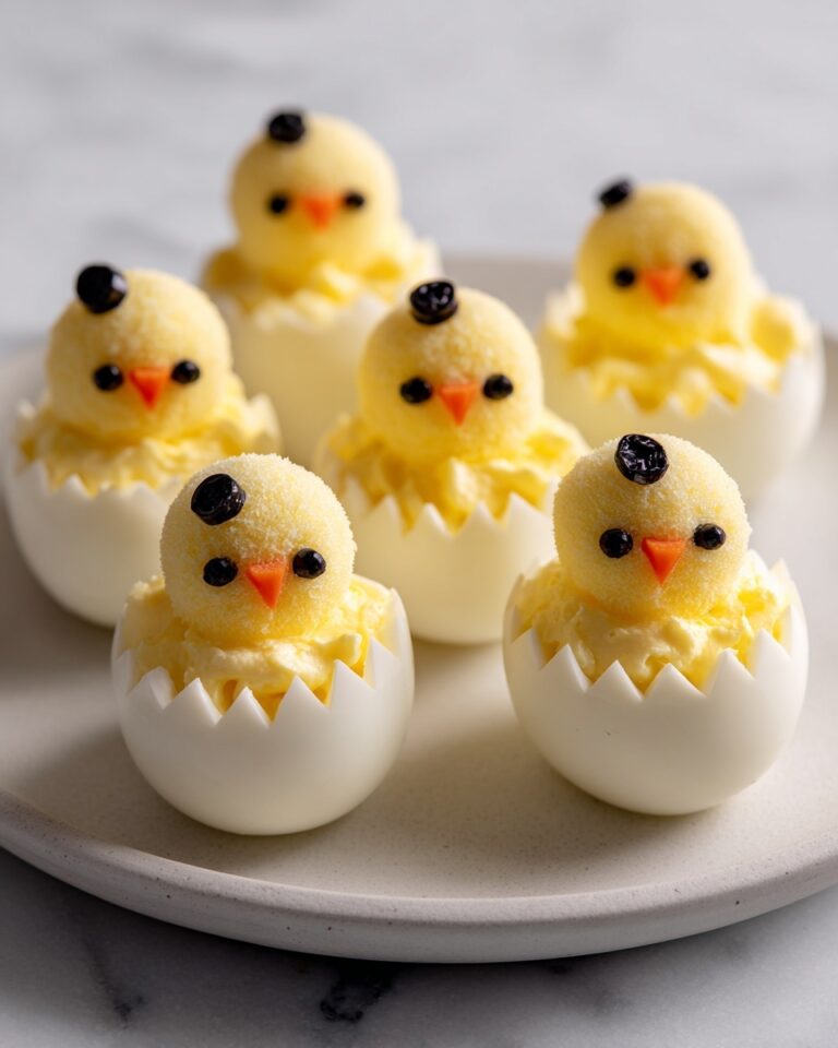 Deviled Egg Chicks Recipe