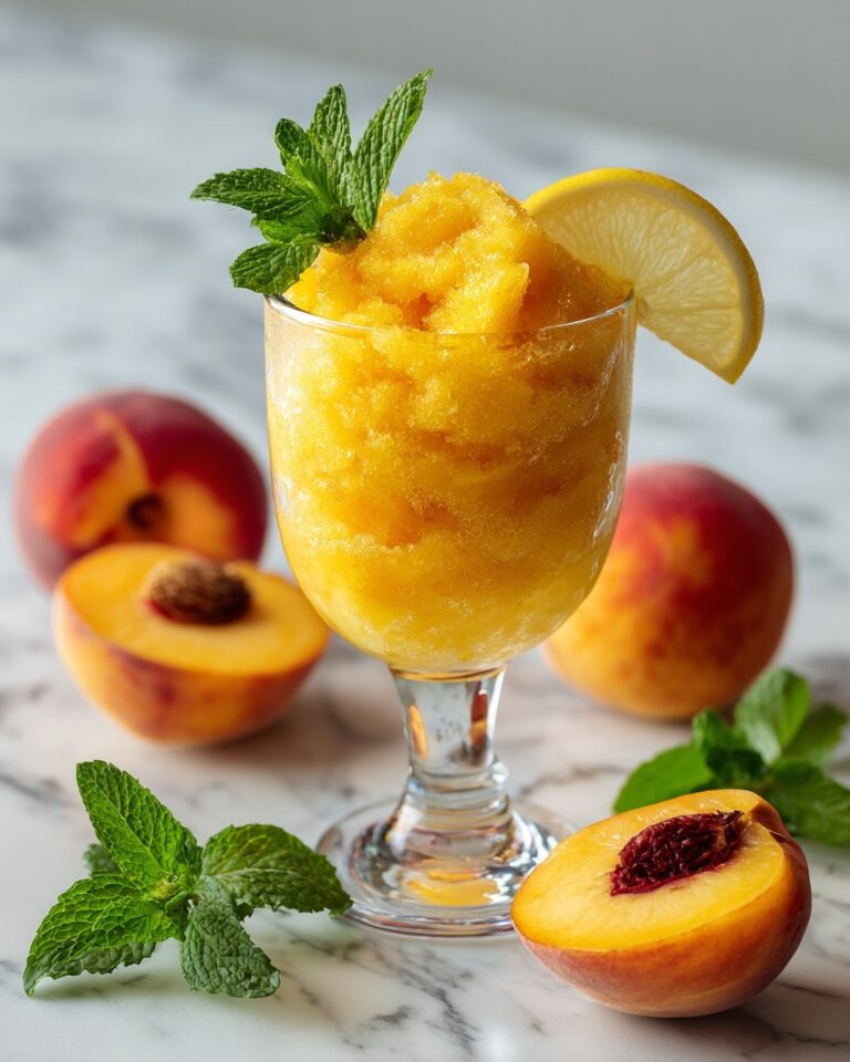 Peach Lemonade Slushie: The Ultimate Summer Refreshment Recipe