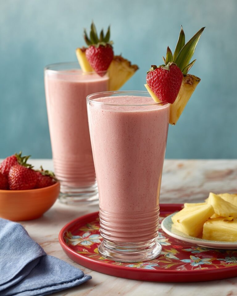 Strawberry Piña Colada Smoothie Recipe