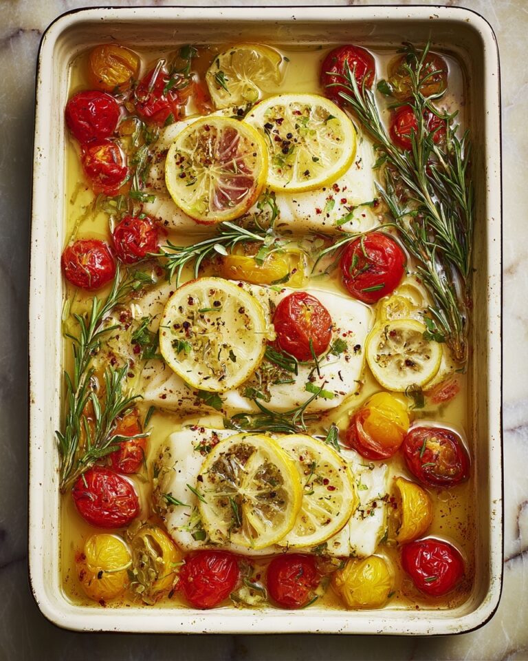 Easy Mediterranean Baked Fish Recipe