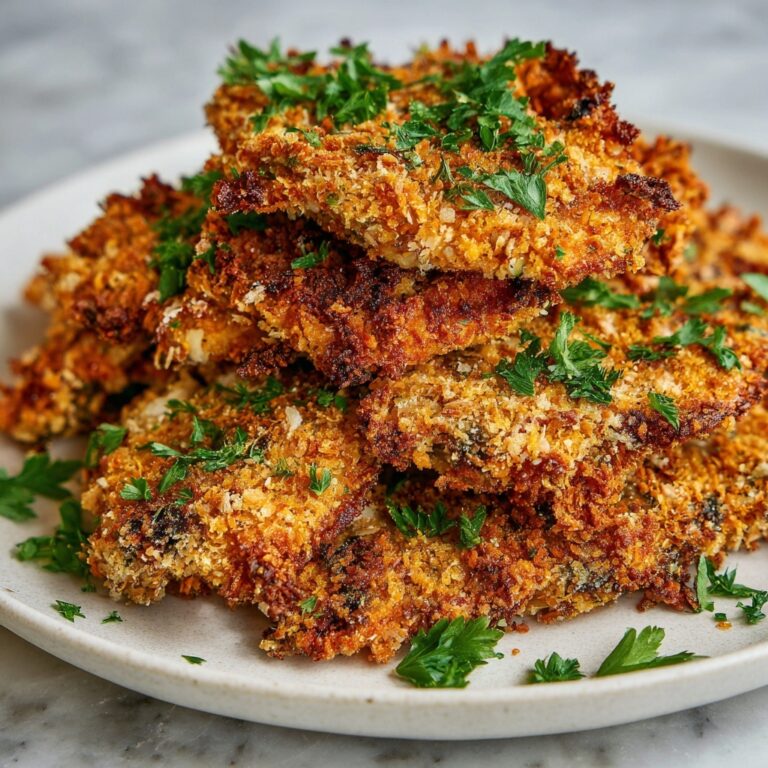 Oven-Baked Crispy Parmesan Chicken Tenders Recipe