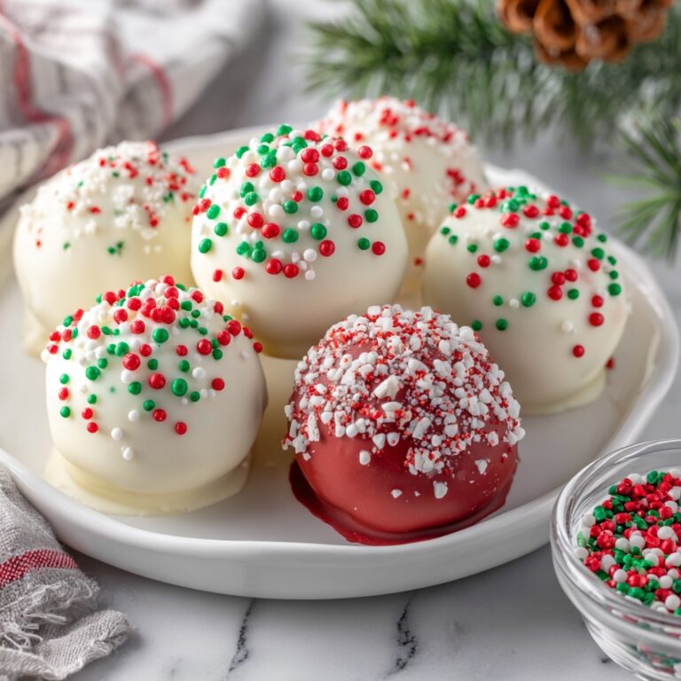 Easy Christmas Cake Pops Recipe