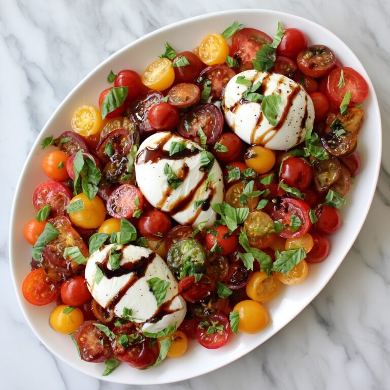 Burrata Caprese Salad Recipe