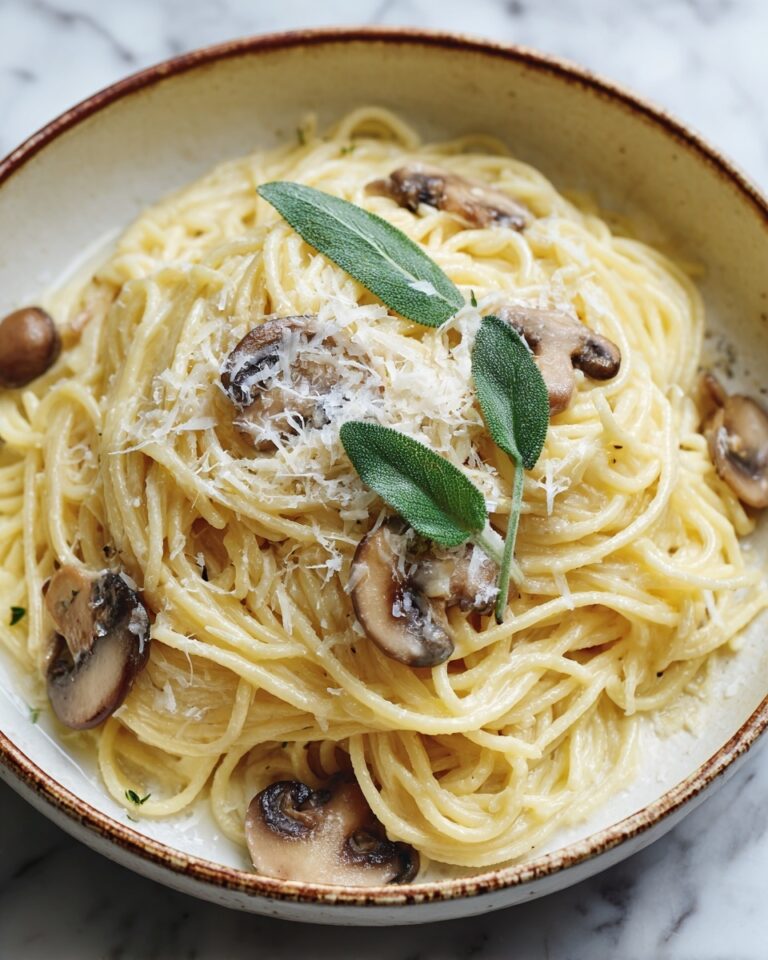 Creamy Mushroom Pasta Recipe