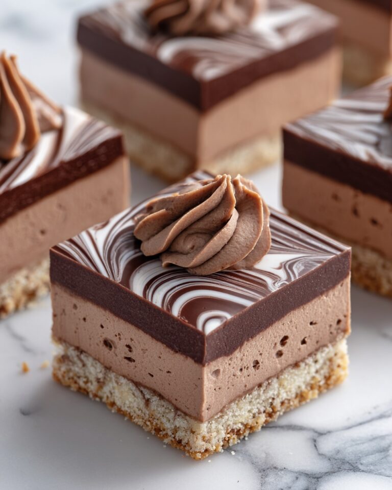 French Silk Pie Bars Recipe
