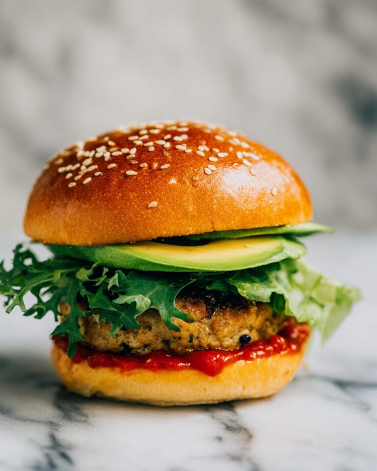 Turkey Burger with Chipotle Mayo and Fresh Toppings Recipe