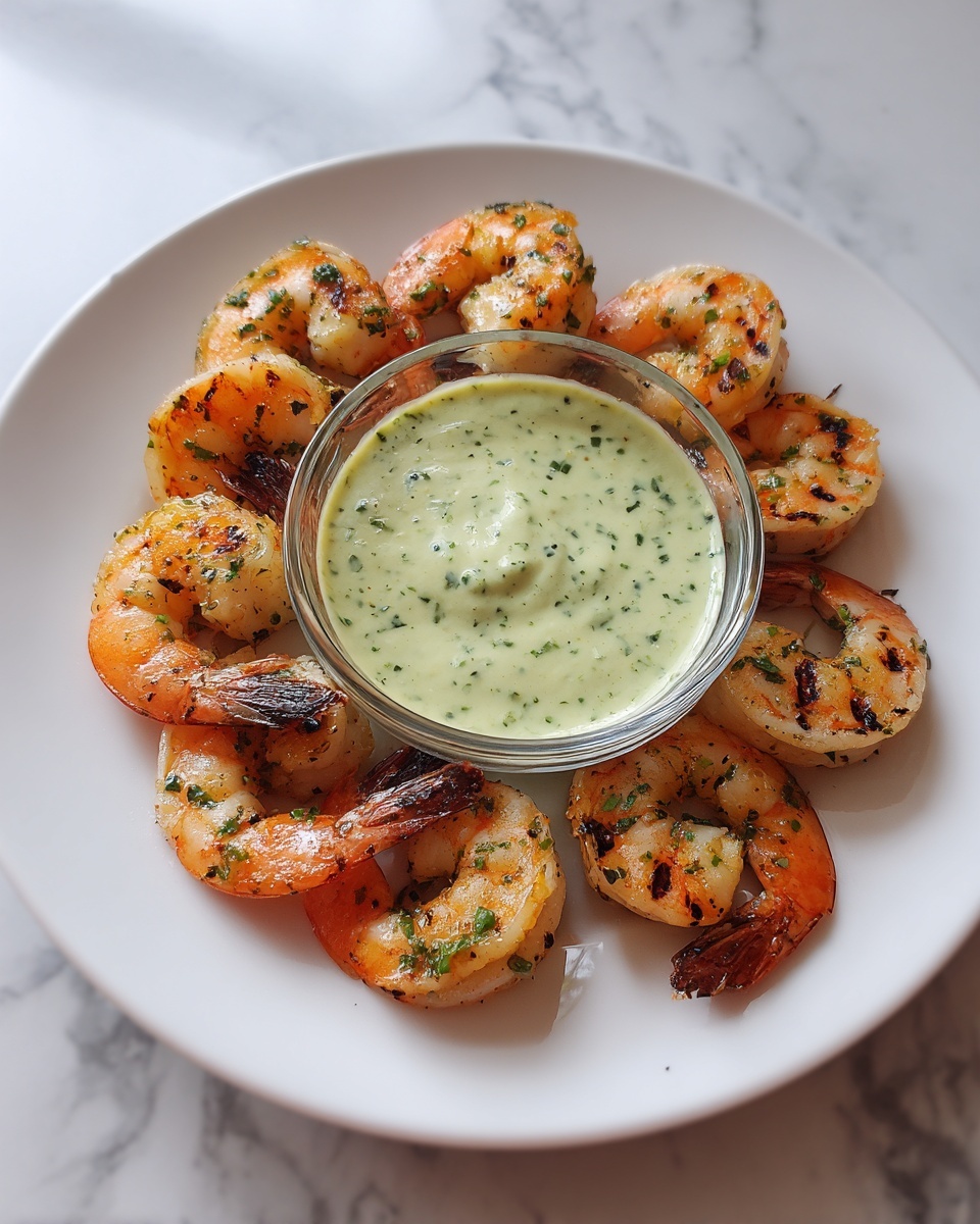Chili Lime Shrimp with Avocado Crema Recipe - Recipe Image