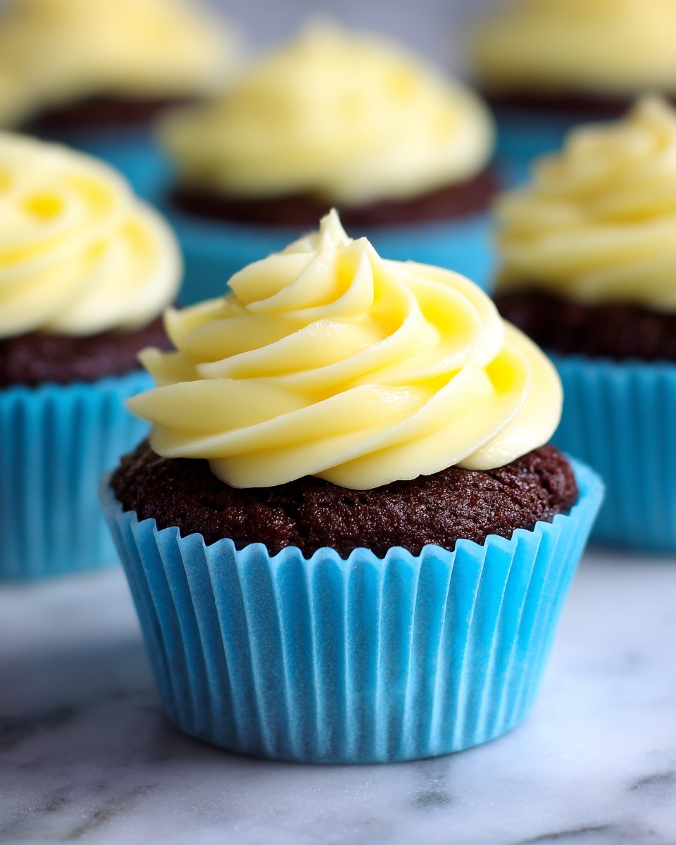 Blue Velvet Cupcakes Recipe - Recipe Image