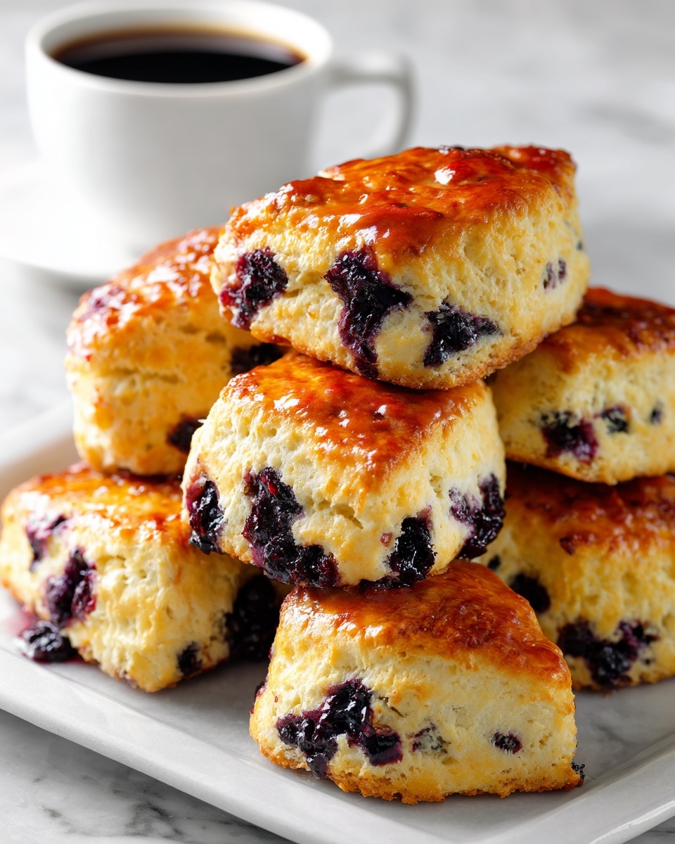 Bursting Blueberry Biscuits Recipe - Recipe Image