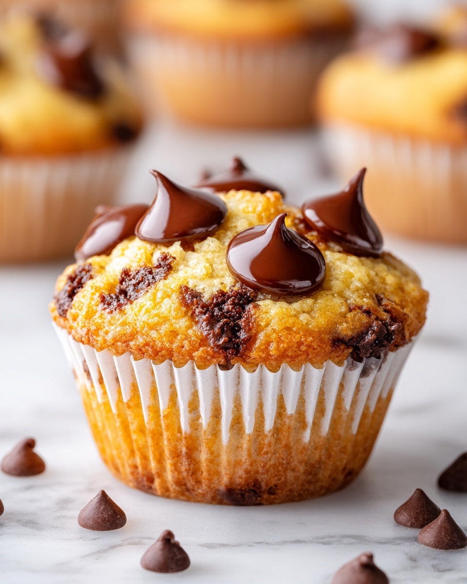 Chocolate Chip and Banana Muffins Recipe - Recipe Image