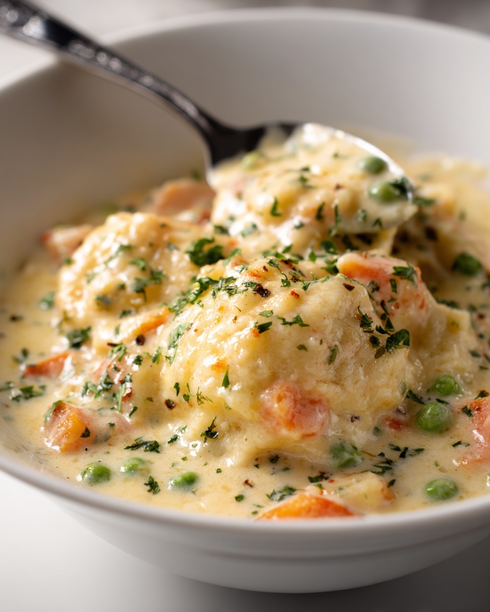 Slow Cooker Chicken and Dumplings Recipe - Recipe Image