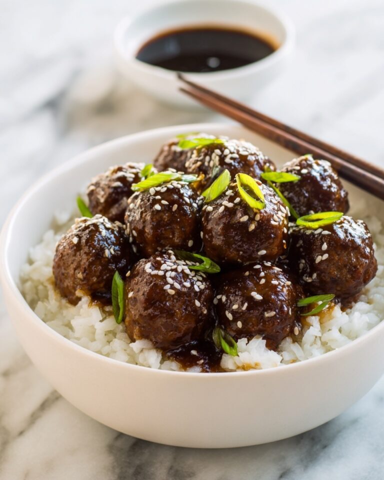 Asian Turkey Meatballs with Hoisin Soy Sauce Recipe
