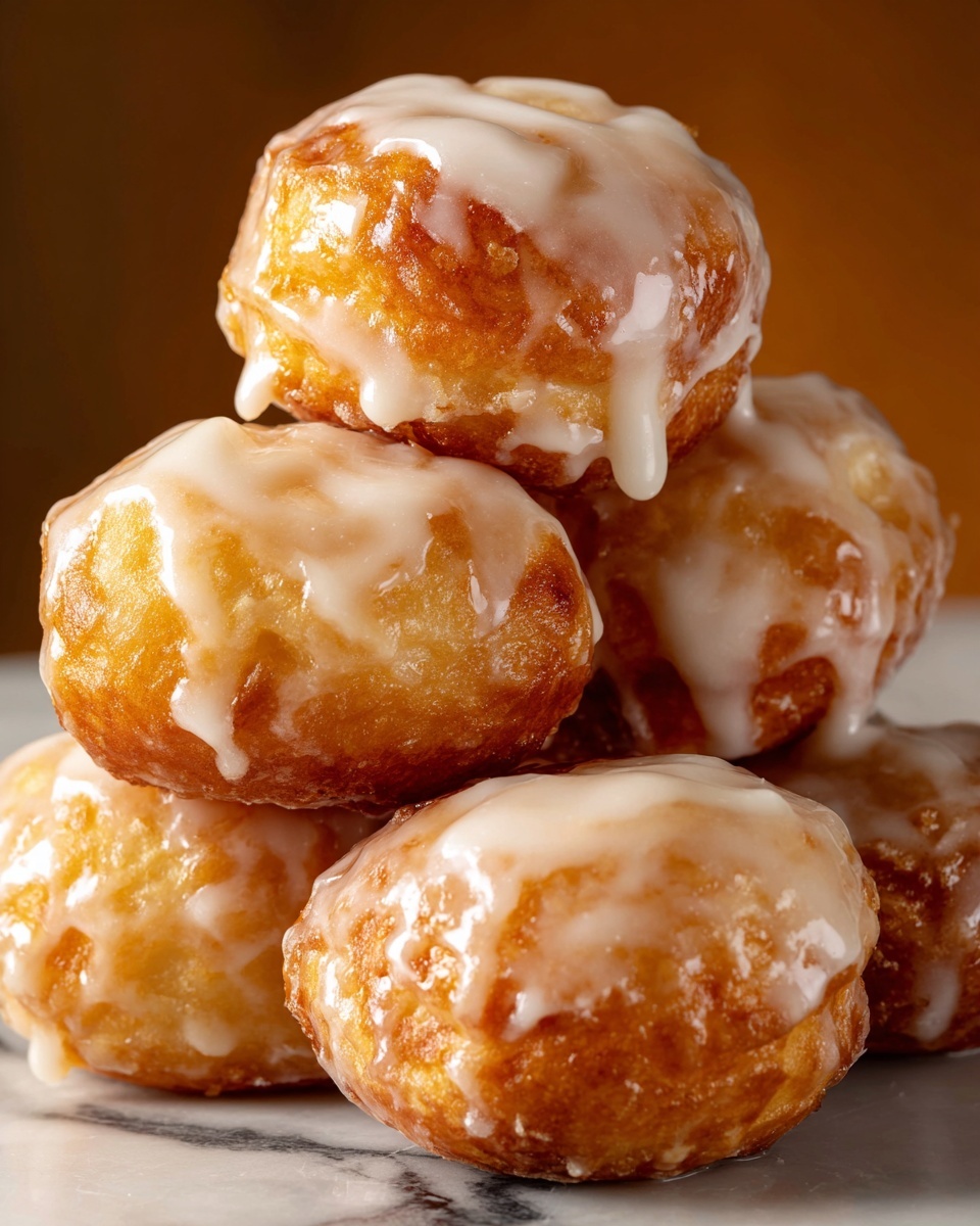 Cinnamon-Glazed Apple Fritter Bites Recipe - Recipe Image