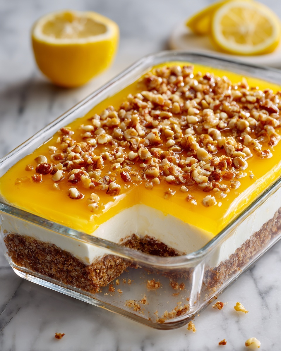 Lemon Pretzel Salad Recipe - Recipe Image