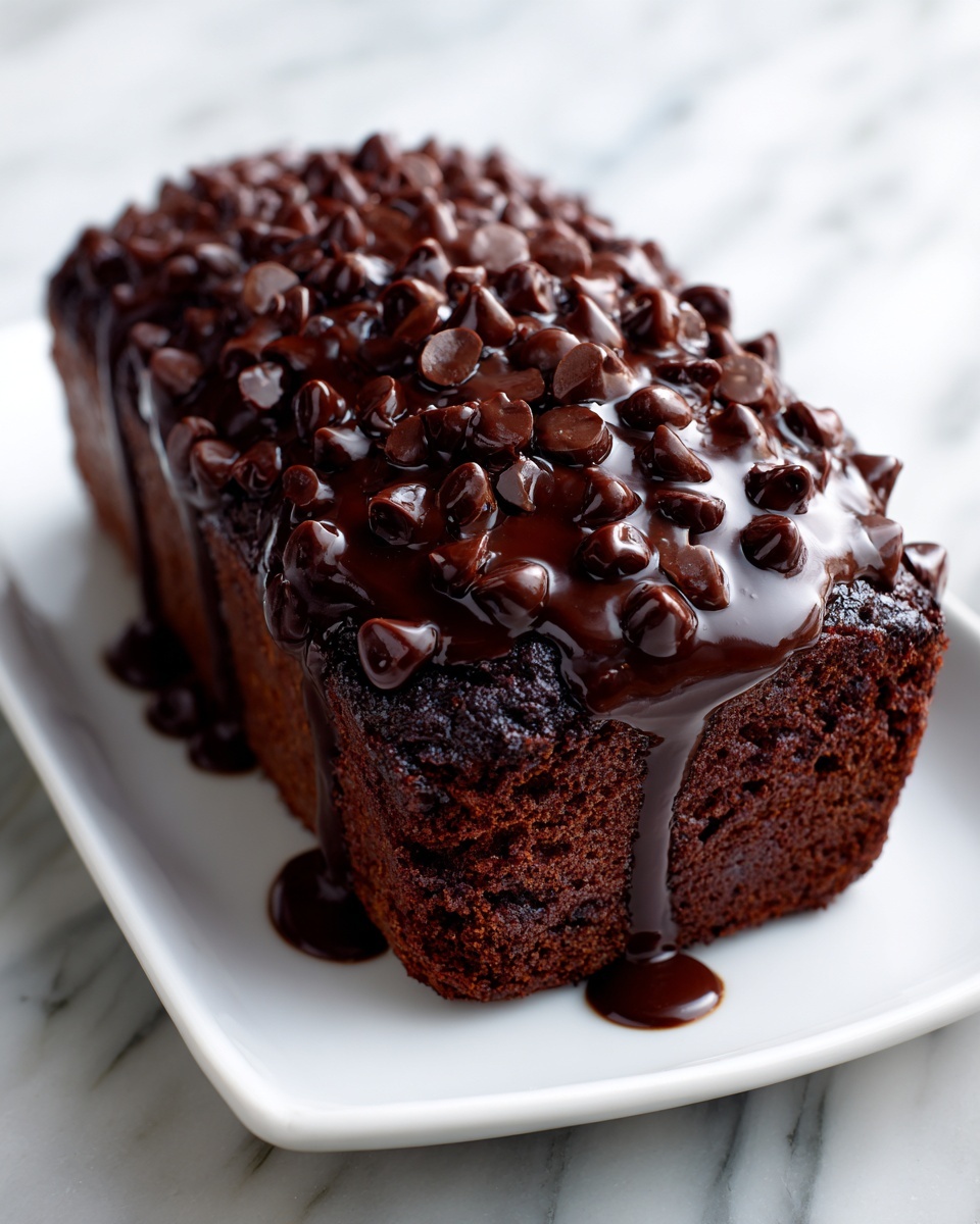 Hot Fudge Brownie Bread Recipe - Recipe Image