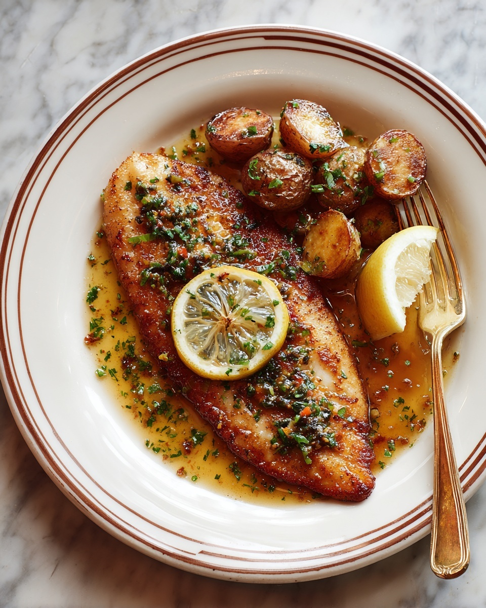 Lemon Butter Fish Recipe - Recipe Image